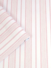 Laura Ashley Blush Pink Heacham Stripe 10M Wallpaper - Image 3 of 4