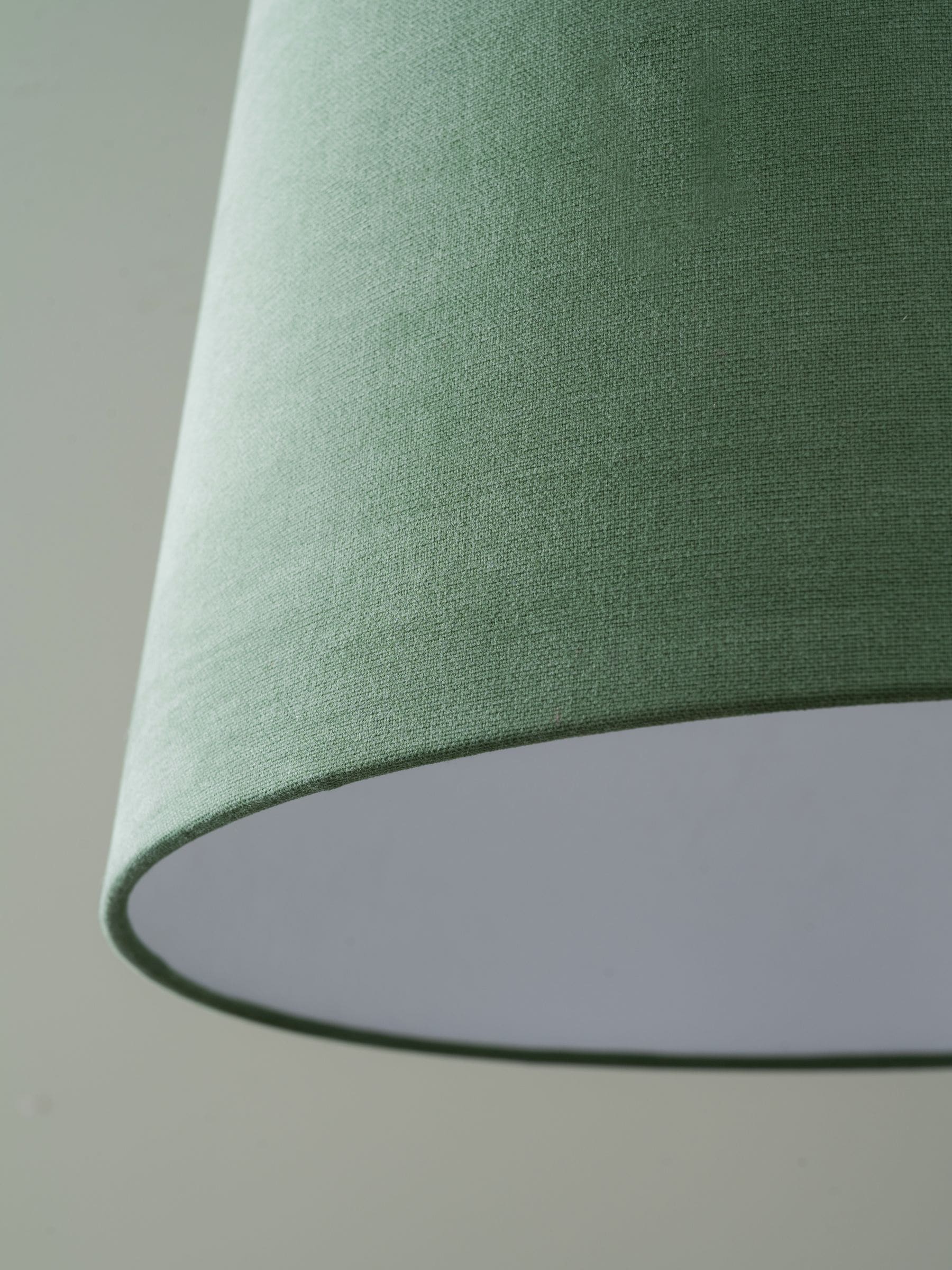 Grey green lamp shade on sale