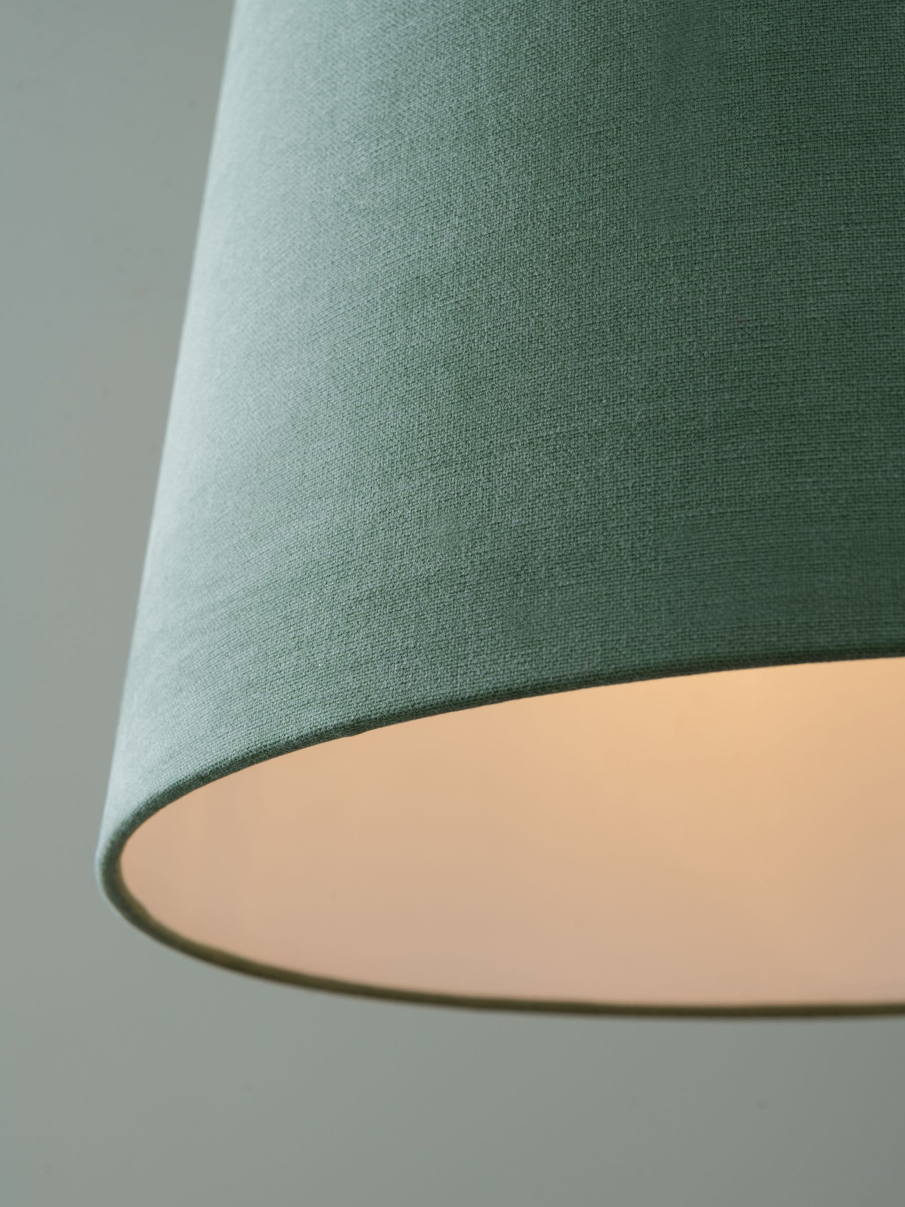 Next green lampshade top