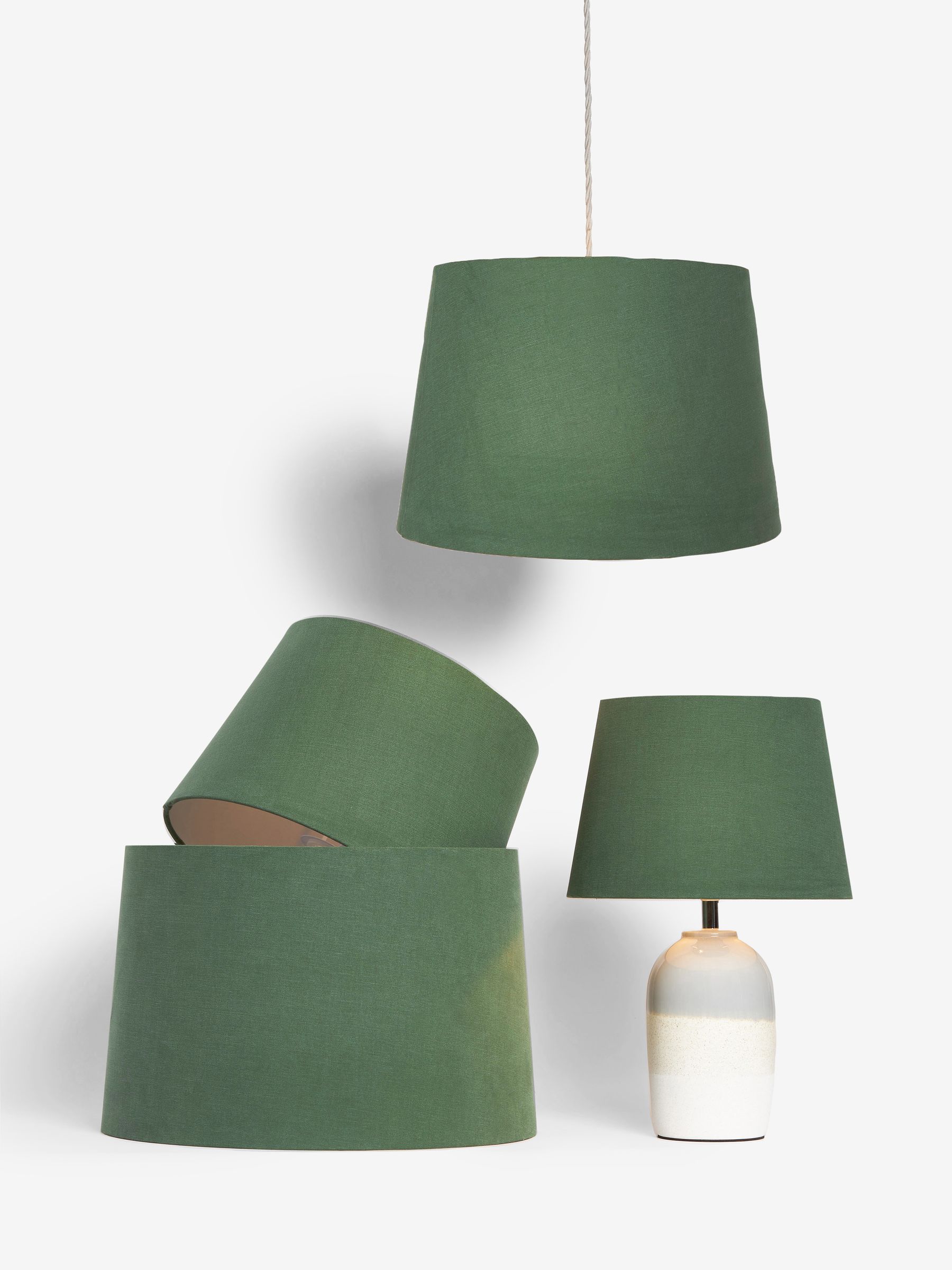 Green ceiling lamp shade on sale