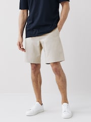 Bone Neutral Loose Stretch Chino Shorts - Image 1 of 10