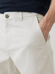 Bone Neutral Loose Stretch Chino Shorts - Image 4 of 10