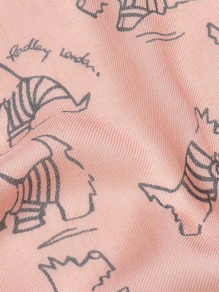 Radley London Signature Radley Scarf - Image 2 of 2