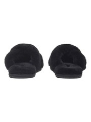 Radley Cream London Cuba Street Shearling Cross-over Mule Slippers - Image 3 of 5