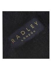 Radley Cream London Cuba Street Shearling Cross-over Mule Slippers - Image 5 of 5