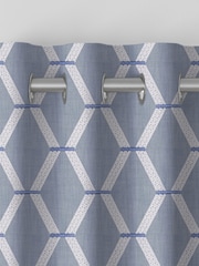Sanderson Blue Hemsby Made To Measure Curtains - Image 7 of 8