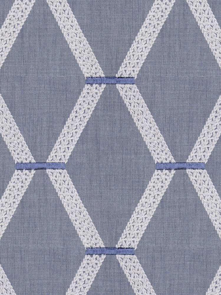 Sanderson Blue Hemsby Made To Measure Curtains - Image 8 of 8