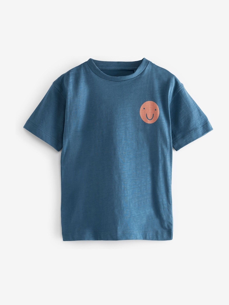Blue/Pink Oversized T-Shirts 4 Pack (3mths-7yrs) - Image 2 of 7