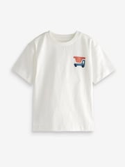 Blue/Pink Oversized T-Shirts 4 Pack (3mths-7yrs) - Image 3 of 7