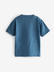 Blue/Pink Oversized T-Shirts 4 Pack (3mths-7yrs) - Image 6 of 7