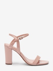 Nude Pink Forever Comfort® Block Simple Sandals - Image 4 of 8