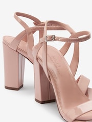 Nude Pink Forever Comfort® Block Simple Sandals - Image 7 of 8