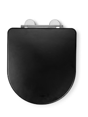 CROYDEX Black Iseo D Shape Toilet Seat - Image 2 of 4