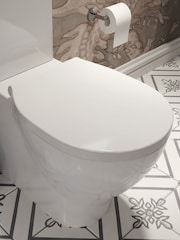 CROYDEX White Bolsena Toilet Seat - Image 1 of 4