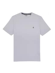 Original Penguin Pin Point 100% Cotton Logo T-Shirt - Image 3 of 3