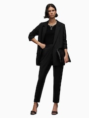 AllSaints Black Jersey Trousers - Image 2 of 6
