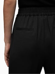 AllSaints Black Jersey Trousers - Image 4 of 6