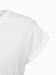 AllSaints White Anna 100% Cotton T-Shirt - Image 5 of 6