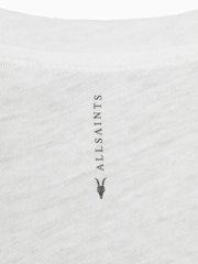 AllSaints White Anna 100% Cotton T-Shirt - Image 6 of 6