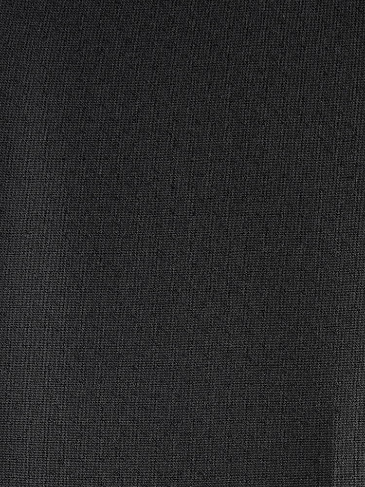 Black Skinny Fit Patterned Tuxedo Suit: Trousers - Image 2 of 4