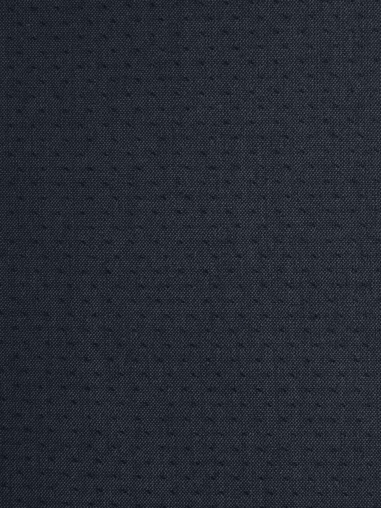 Navy Skinny Fit Patterned Tuxedo Suit: Trousers - Image 2 of 4