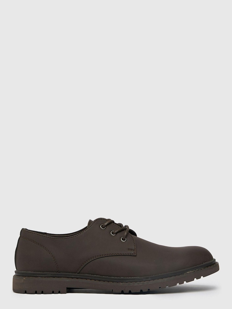 Schuh Brown Perry Derby Shoes - Image 1 of 4