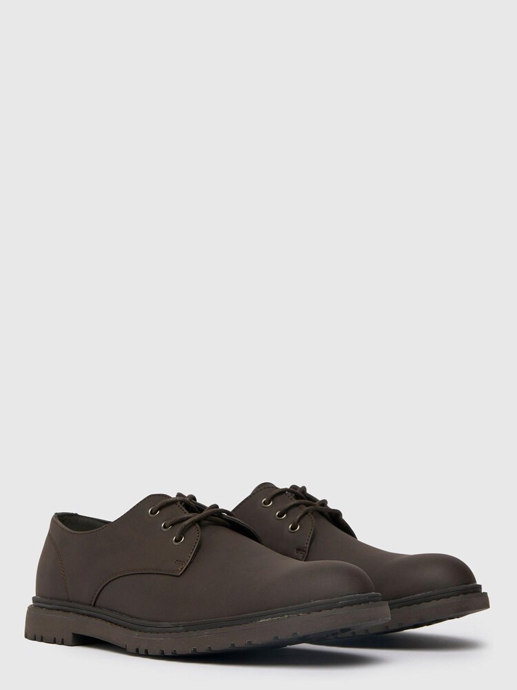 Schuh Brown Perry Derby Shoes - Image 2 of 4