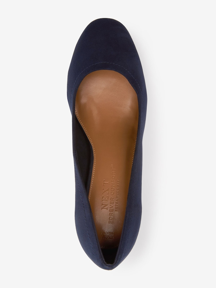 Mornarsko modra - Salonarji z debelo peto in okroglim sprednjim delom Forever Comfort® - Slika 3 iz 3