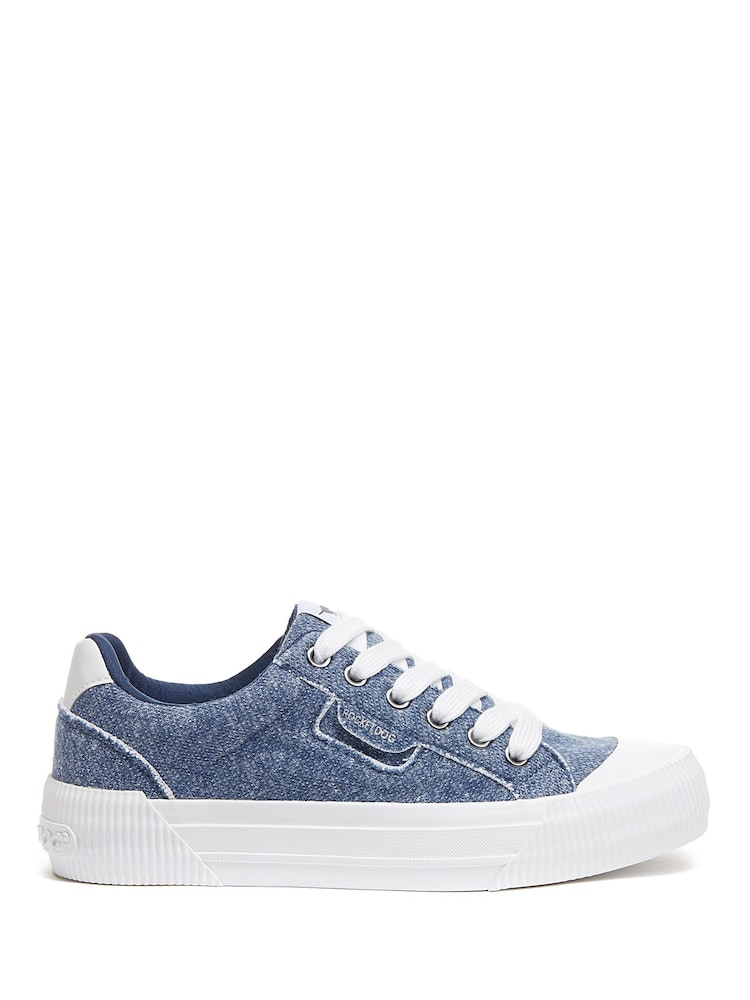 Rocket Dog Navy Cheery Trainers - Image 1 of 4