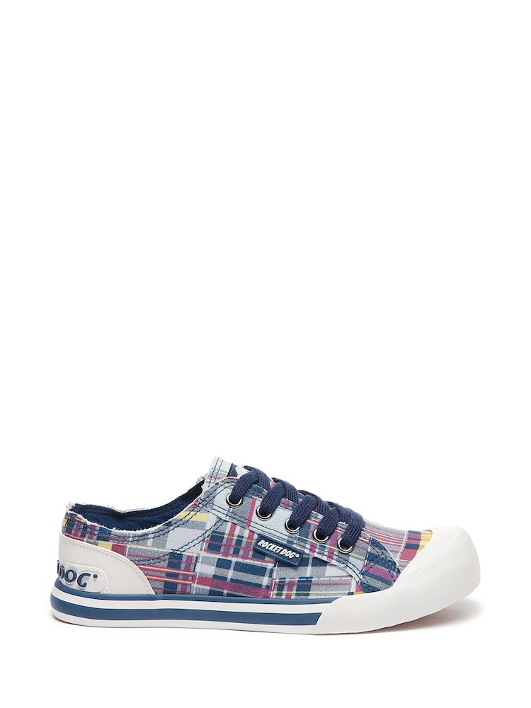 Rocket Dog Jazzin Bridger Patchwork Canvas Summer Shoes - Image 1 of 2