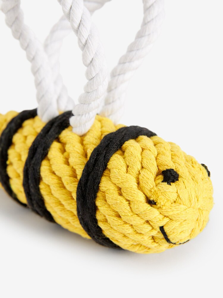 Bee Rope Pet Toy - Image 3 of 3 Bee Rope Pet Toy - Image 3 of 3