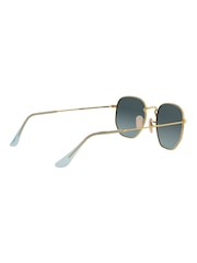 Ray-Ban Medium Hexagonal Flat Lens Sunglasses - Image 12 of 14