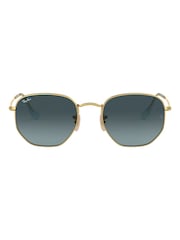 Ray-Ban Medium Hexagonal Flat Lens Sunglasses - Image 4 of 14
