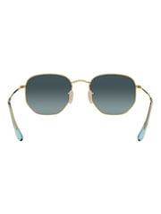 Ray-Ban Medium Hexagonal Flat Lens Sunglasses - Image 6 of 14