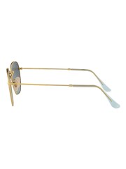 Ray-Ban Medium Hexagonal Flat Lens Sunglasses - Image 8 of 14