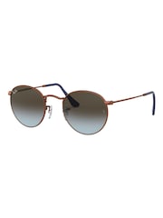 Ray-Ban Small Round Metal Sunglasses - Image 3 of 12