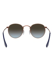 Ray-Ban Small Round Metal Sunglasses - Image 4 of 12