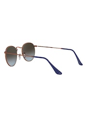 Ray-Ban Small Round Metal Sunglasses - Image 7 of 12