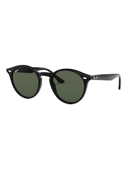 Schwarz - Ray-ban® Klassische, runde, mittelgroße Sonnenbrille - Bild 6 von 9