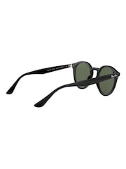 Schwarz - Ray-ban® Klassische, runde, mittelgroße Sonnenbrille - Bild 7 von 9