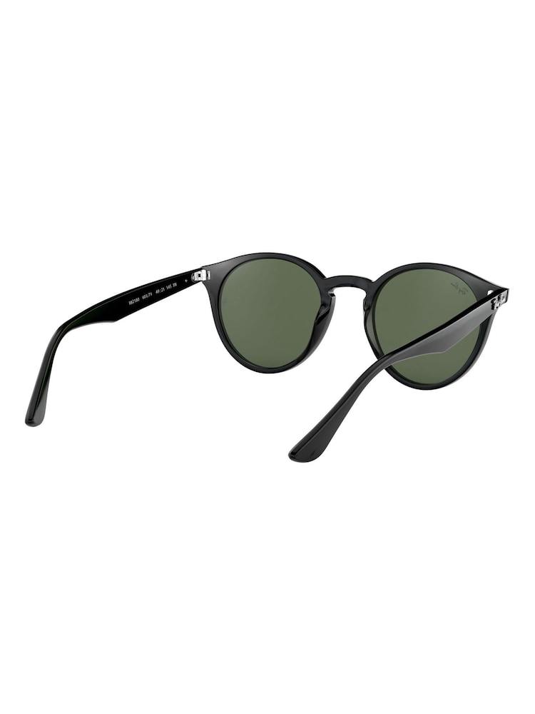 Schwarz - Ray-ban® Klassische, runde, mittelgroße Sonnenbrille - Bild 1 von 9