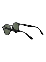 Schwarz - Ray-ban® Klassische, runde, mittelgroße Sonnenbrille - Bild 3 von 9
