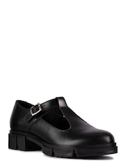 Clarks Black Leather Teala Bar Shoes - Image 3 of 7