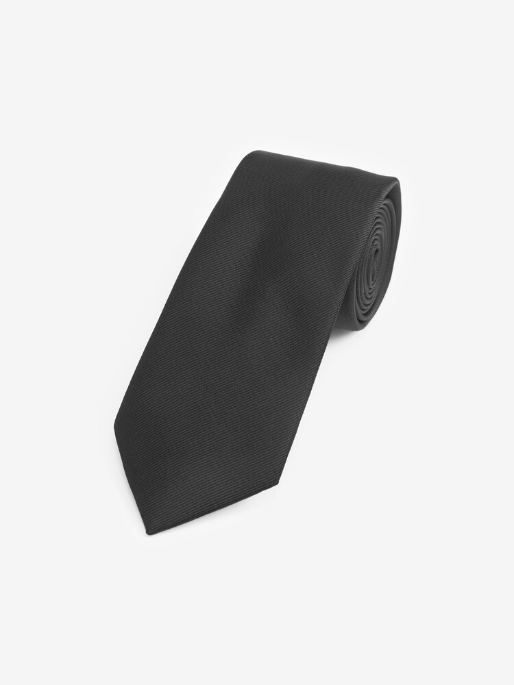 Black Twill Tie - Image 1 of 3