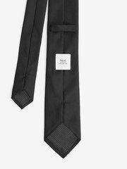 Black Twill Tie - Image 3 of 3