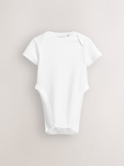 White Hip Dysplasia Short Sleeve Bodysuits 5 Pack - Image 2 of 4