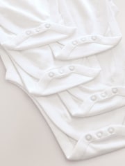 White Hip Dysplasia Short Sleeve Bodysuits 5 Pack - Image 6 of 8