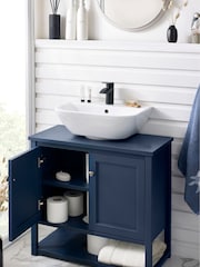 Navy Blue Hampshire Under Sink Storage Unit - Image 2 of 7