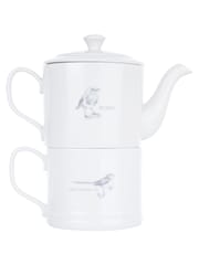 Mary Berry White Birds Garden Tea For One - Image 3 of 4