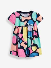 Bright Shapes Short Sleeve Jersey Dress (3mths-7yrs) - Image 1 of 5